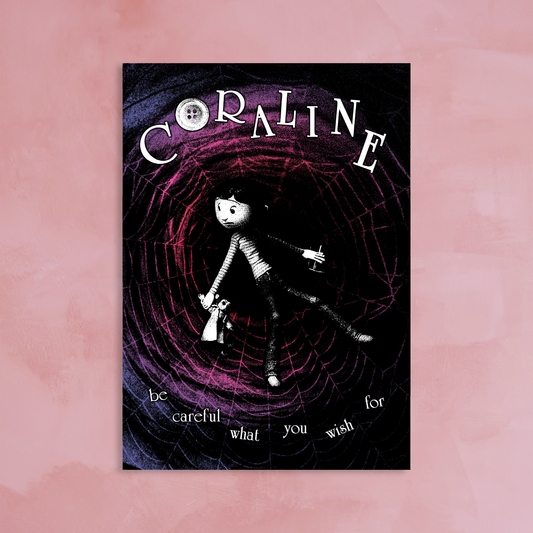 Coraline A4 Art Poster